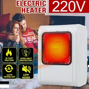 6683 Room Heater 220VÂ Brown Box Heater & 1 Plug For Office & Bedroom Use Heater 