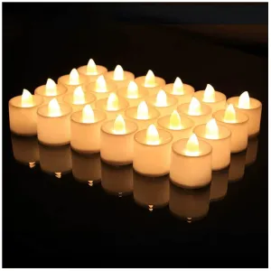 1222B Festival Decorative LED Tealight Candles | Battery Operated Candle Ideal for Party
