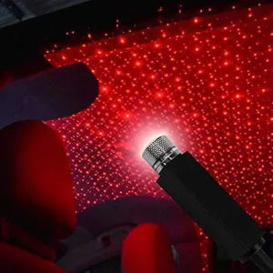 7396 Light Galaxy Night Sky Ambiance Laser Micro Projector Ambient Roof Usb Light 
