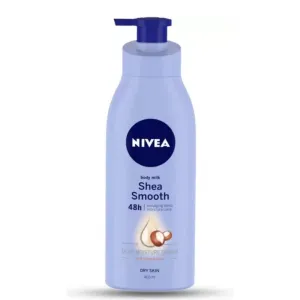 NIVEA Shea Smooth 400ml Body Lotion | 48 H Moisturization | With Deep Moisture Serum