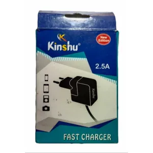 Kinshu 2.5 Amp Fast Mobile Charger 