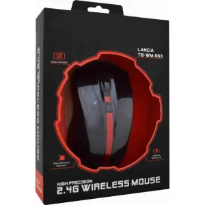 Terabyte 2.4 GHz Mouse for pc (Red & Black)

