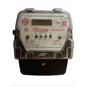 AC 1 Phase 2-Wires Static KWH Meter
