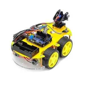 Robotic car self driving robot, remote controllable, esay to program,high power motor