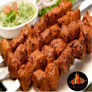 Mutton Boti Kesariya Kabab