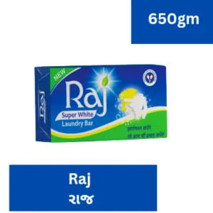 Raj Laundry Soap 650gm 110/-