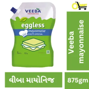 Veeba Mayonnaise (વીબા મયોનીઝ ) 875gm 215/-