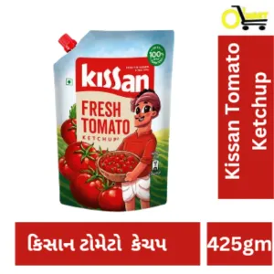 Kissan Tomato Ketchup (કિસાન ટોમેટો કેચઅપ ) 450gm 50/-