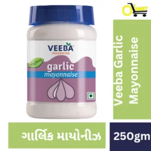 Veeba Garlic Mayonnaise (ગાર્લિક મયોનીજ) 250gm 99/-