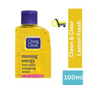 Clean & Clear Lemon Fresh Facewash 100ml 155/-