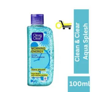 Clean & Clear Aqua spalsh Facewash 100ml 155/-