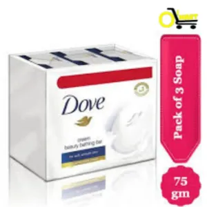 Dove soap 75gm*3pc 150/-
