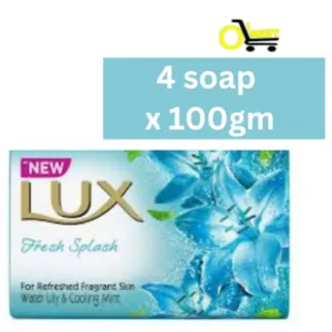 Lux Fresh Splesh 4pc ( 100gm) 150/-