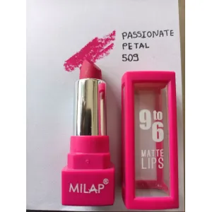 Mialp 9 to 6 lipstick matt Passionate Petal (509) mrp 95/-