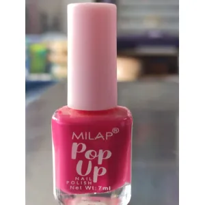 Milap popup Nail Polish dark pink no 38 mrp 40/-