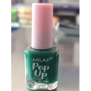 Milap Popup nail polish Dark Green No 37 mrp 40/-