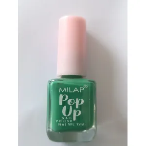 Milap popup nail polish no 35 green 40/-