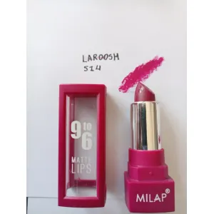 Milap 9 to 6 lipstick matt Laroosh ( 514) mrp 95/-