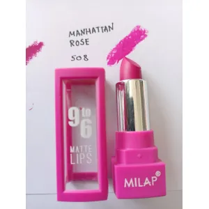 Mialp 9 to 5 Matt Lipstick Manhattan Rose (509)  mrp 95/-