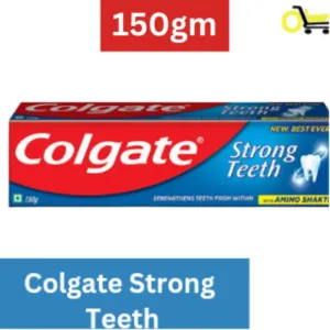 Colgate Strong Teeth Toothpaste 150gm (free Tooth brush inside) 89/-