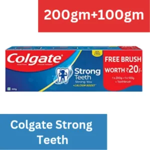 Colgate Strong Teeth Toothpaste 300gm (200gm+100gm) 181/-
