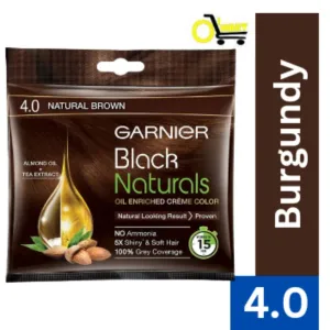 Garnier Natural Brown Hair Colour (no 4.0) 42/-