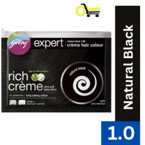 Godrej Natural Black Hair Colour (no 1.0) 35/-