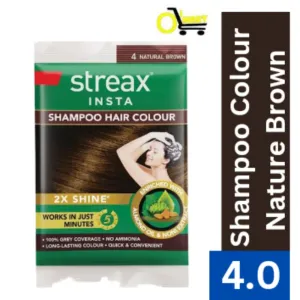 Strex Shampoo Hair Colour Natural Brown (no 4.0) 25/-