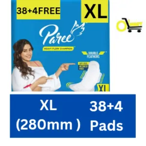 Paree Pad (Dry Feel) XL (280mm) 38pc+4pc free 210/-