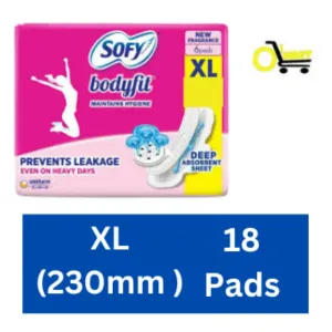 Sofy bodyfit pad XL (230mm) pad 18pc 72/-