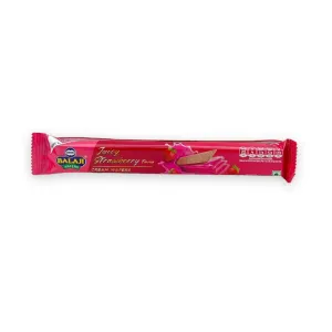 BALAJI STRAWBERRY CREAM WAFER 5/-