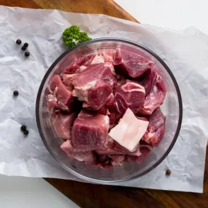 Pork vindaloo cut 1KG
