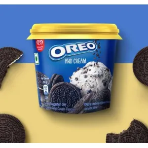 Kwality wall's oreo tub  icecream
