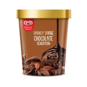 Kwality wall's darkly Divine chocolate  icecream