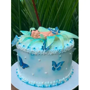Butterscotch Baptisam cake 1kg