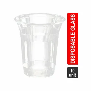 Star Disposable Glass (350ml 10 Units) 