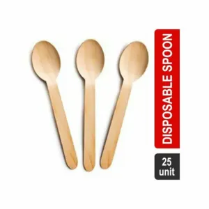 Star Disposable Spoon (25Units) 