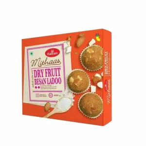 Haldiram dry fruit besan laddu