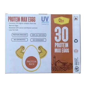 Hen Fruit Max Protein rich eggs 30unit
