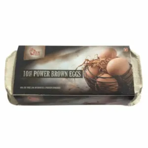Hen Fruit power brown eggs 12 unit