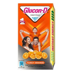 Glucon-D Tangy Orange Instant Energy 