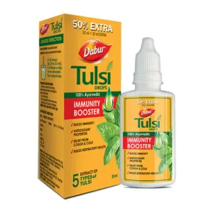 Dabur 100% Ayurvedic Immunity Booster Tulsi Drops