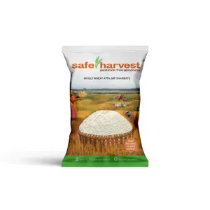 Safe harvest pesticide free Atta