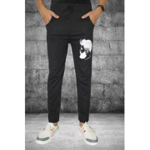 Printed Men Black Track Pants
(s)