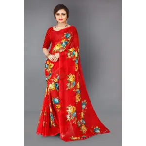 Floral Print Daily Wear Georgette Saree
(s)