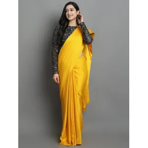 Bollywood Satin, Silk Blend Saree (s)