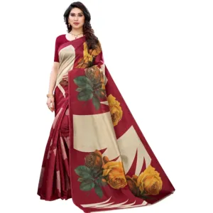 Printed Kanjivaram Cotton Silk Saree (s)