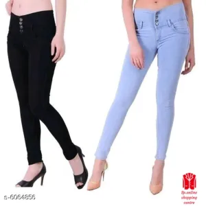 Pretty Women's Jeans (m) Pack Of 2