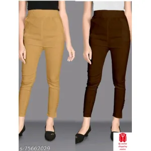 Stylish Retro Women Women Trousers (m)