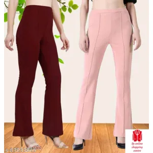  Designer women Trousers (m) pack of 2